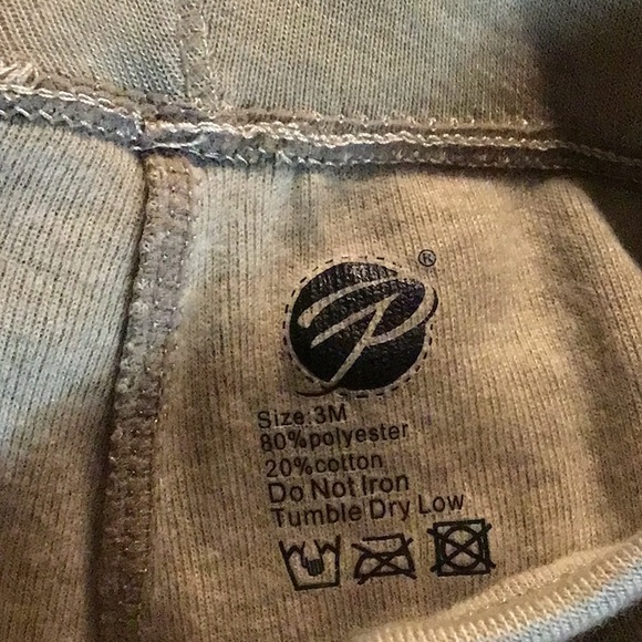 Baby jogger pants 3 months two pair bundle Back jogger Tan jogger - Picture 5 of 5